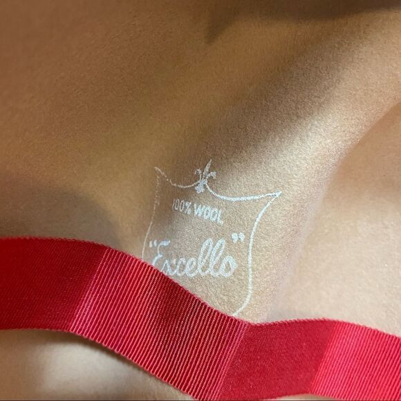 Vintage Adolfo II Fedora Style Wool Hat with Feathers and Hat Band - Picture 6 of 13